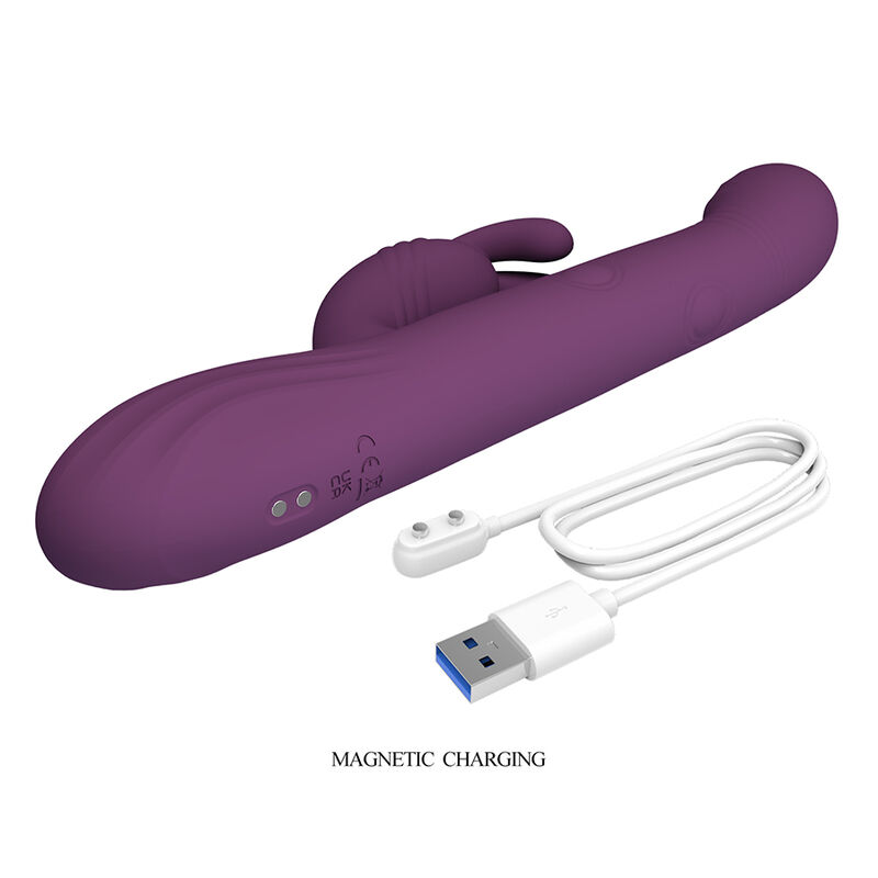 Pretty Love-Dee vibratore coniglio multifunzione Viola · Vibratori (imaginea 5)