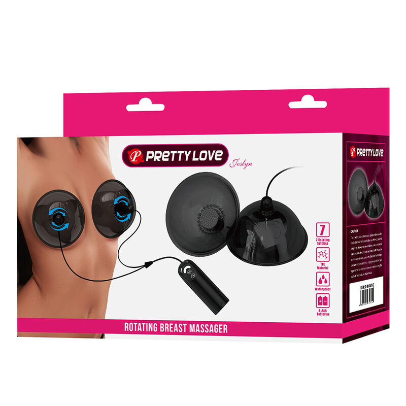 Pretty Love-Stimolatore di aspirazione e rotazione Nero 5 Pretty Love-Stimolatore di aspirazione e rotazione Nero · Vibratori (imaginea 5)