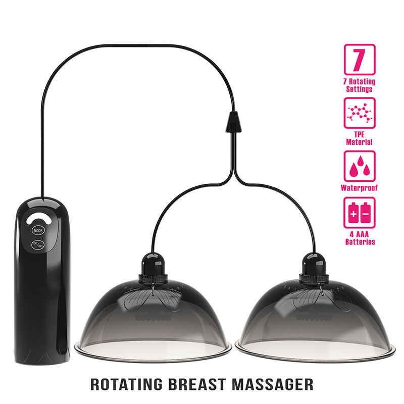 Pretty Love-Stimolatore di aspirazione e rotazione Nero 1 Pretty Love-Stimolatore di aspirazione e rotazione Nero · Vibratori