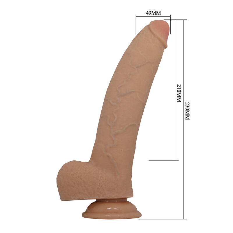 Pretty Love-Fabian Dildo flessibile con Ventosa 23 cm · Dildo & Stimolatori (imaginea 6)