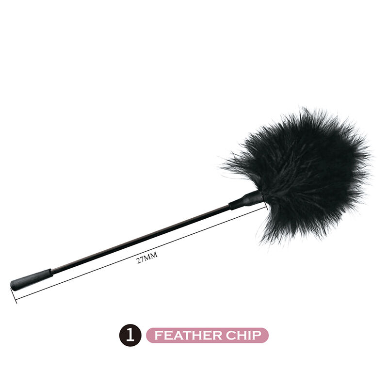 Pretty Love-Kit BDSM 8 Parti Nero · Accessori BDSM (immagine 9)