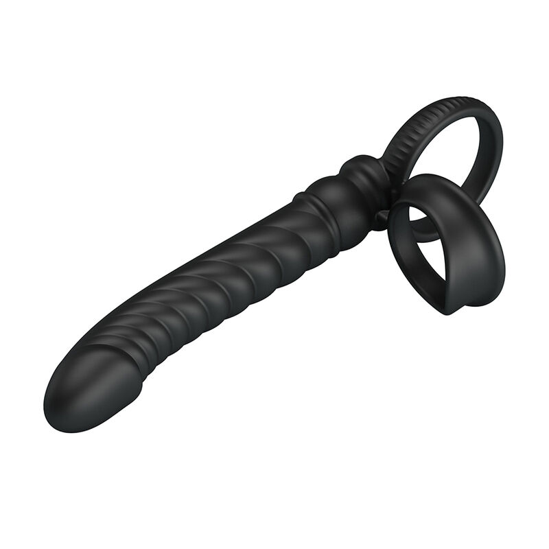 Pretty Love-Merritt Vibratore Anale con Anello Nero 1 Pretty Love-Merritt Vibratore Anale con Anello Nero · Giocattoli anali