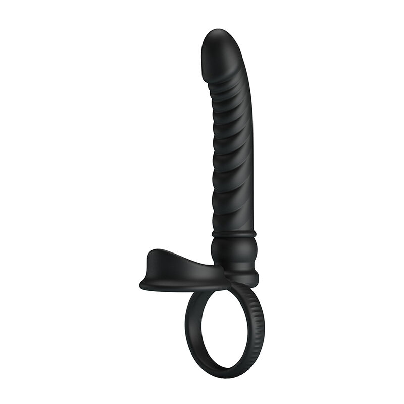 Pretty Love-Merritt Vibratore Anale con Anello Nero 7 Pretty Love-Merritt Vibratore Anale con Anello Nero · Giocattoli anali (imaginea 7)