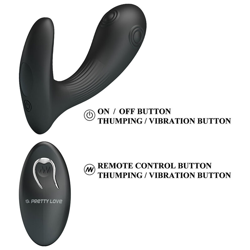 Pretty Love-Mirabelle Vibratore Prostata con Telecomando · Giocattoli anali (immagine 6)