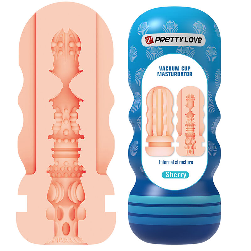 Pretty Love-Sherry Masturbatore Vaginale con Suzione 1 Pretty Love-Sherry Masturbatore Vaginale con Suzione · Masturbatori