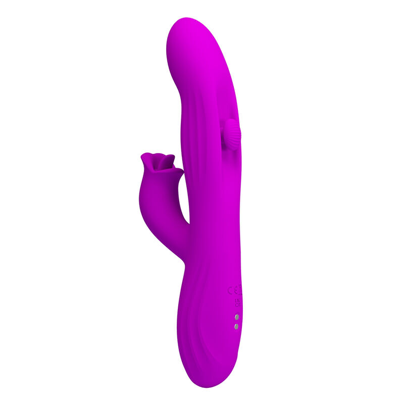 Pretty Love-Yalanda vibratore coniglio oscillante a LED Viola 2 PRETTY LOVE - YALANDA RABBIT OSCILLATING VIBRATOR WITH LED DISPLAY PURPLE · Vibratoare (imaginea 2)