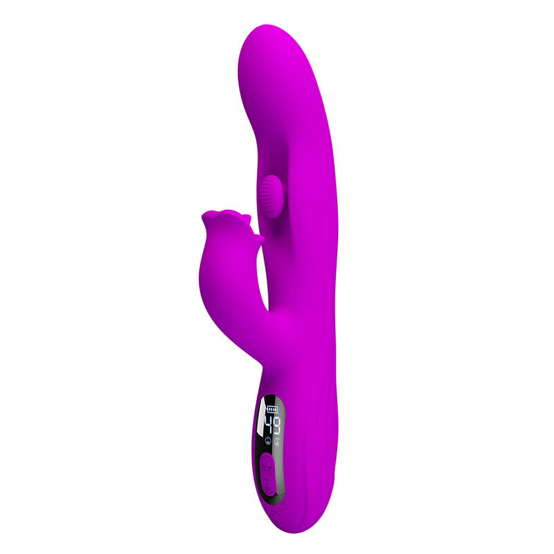 Pretty Love-Yalanda vibratore coniglio oscillante a LED Viola 10 PRETTY LOVE - YALANDA RABBIT OSCILLATING VIBRATOR WITH LED DISPLAY PURPLE · Vibratoare (imaginea 10)