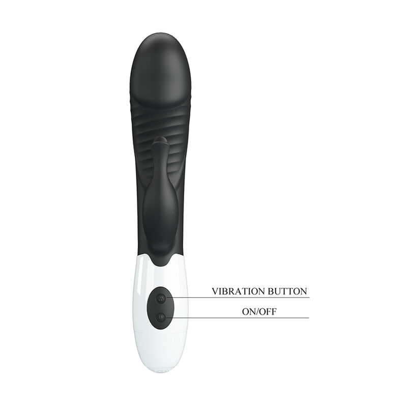Pretty Love-Rasmussen Vibrator Rabbit 30 Funzioni Nero · Vibratori (imaginea 3)