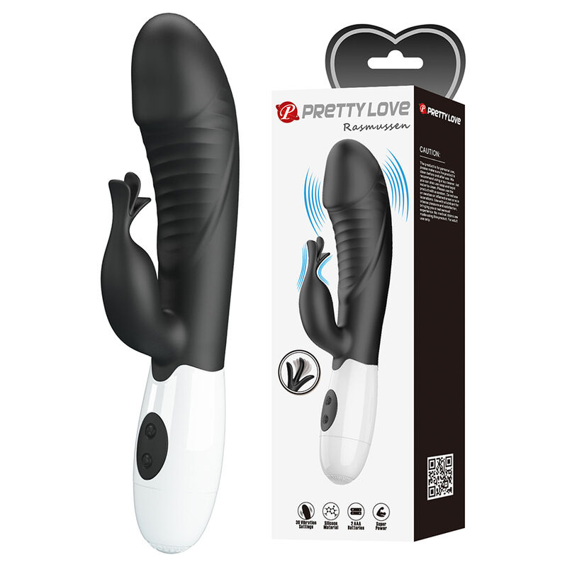 Pretty Love-Rasmussen Vibrator Rabbit 30 Funzioni Nero · Vibratori (imaginea 7)