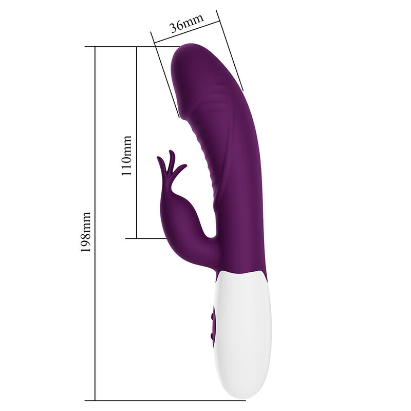 Pretty Love-Rogue Muse Vibrator Rabbit 30 Funzioni Viola · Vibratori (imaginea 4)