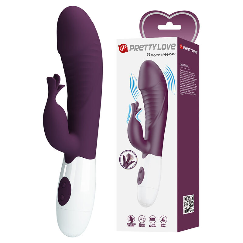 Pretty Love-Rogue Muse Vibrator Rabbit 30 Funzioni Viola · Vibratori (imaginea 7)