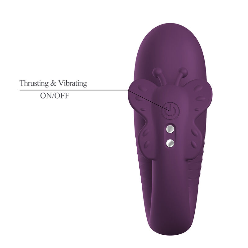 Pretty Love-Klay Uovo Vibratore con Spingere e Applicazione Viola 6 Pretty Love-Klay Uovo Vibratore con Spingere e Applicazione Viola · Giocattoli per coppie (imaginea 6)