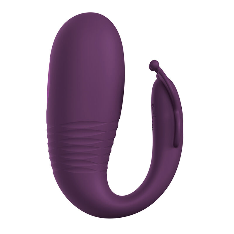 Pretty Love-Klay Uovo Vibratore con Spingere e Applicazione Viola
