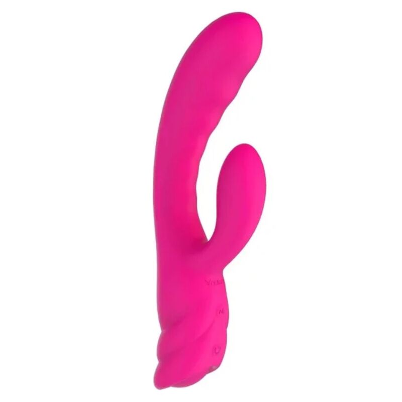 Nalone-Pure X2 Vibrator Rabbit Rosa
