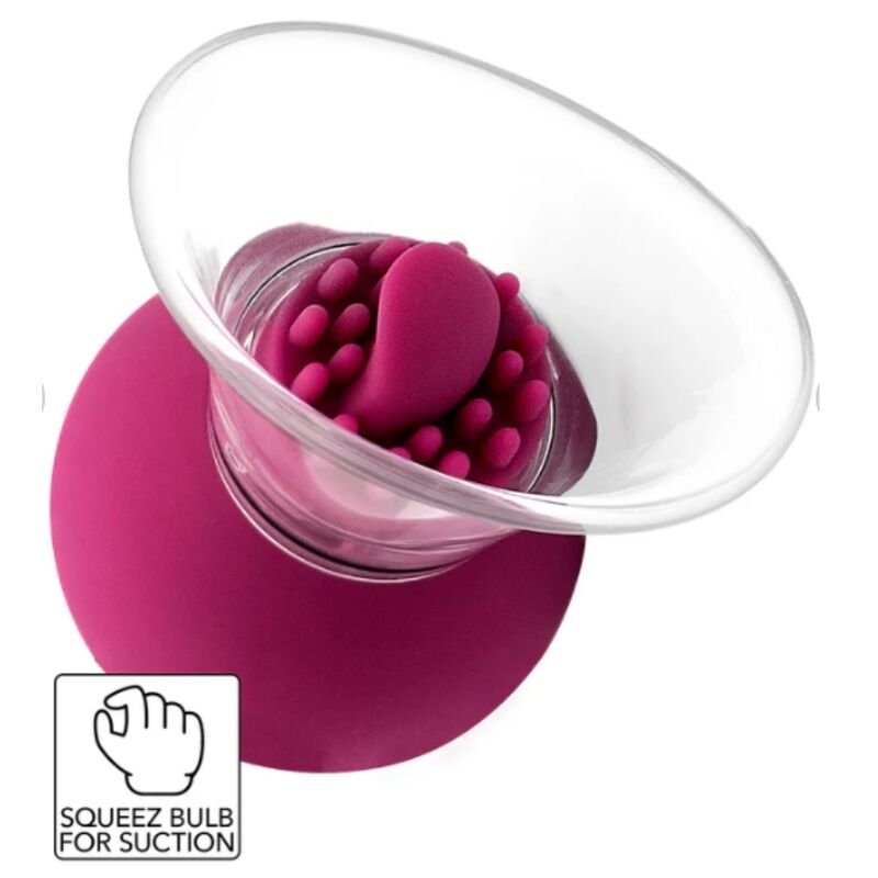She.E.O-Pompa vibrante per capezzoli e clitoride con rotazione · Vibratori