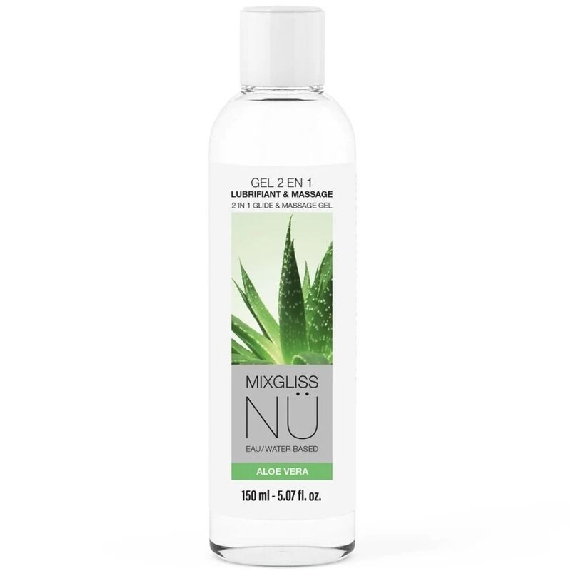 Mixgliss-Nuru Gel 2 in 1 con Aloe Vera 150 ml