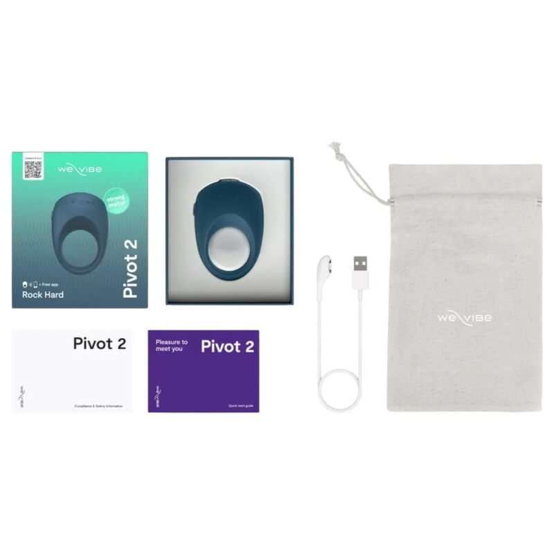 We-Vibe-Pivot 2 Anello Vibratore per Pene We-Connect · Anelli & Guaine per pene (immagine 7)