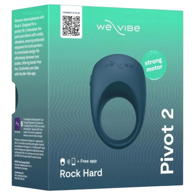 WE-VIBE - PIVOT 2 VIBRATOR RING WE CONNECT · Inele & Mansoane Penis (imaginea 2)