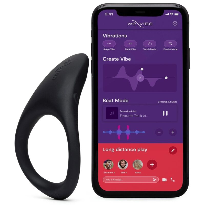 WE-VIBE - VERGE 2 VIBRATING RING WE CONNECT · Inele & Mansoane Penis