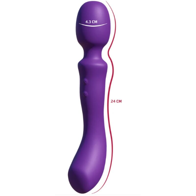 She.E.O-Wand Massaggio Vibratore a Due Teste Viola · Vibratori (imaginea 2)