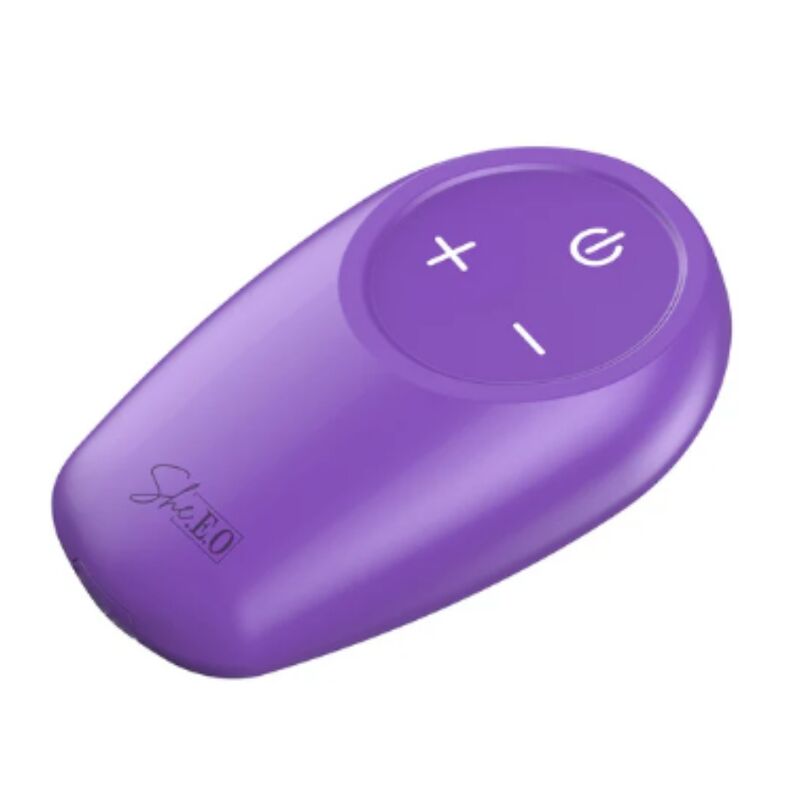 She.E.O-Stimolatore anale rotante con telecomando Viola · Giocattoli anali (immagine 6)