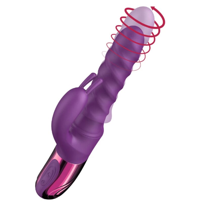 She.E.O-Vibratore Rabbit Swirl Viola · Vibratori