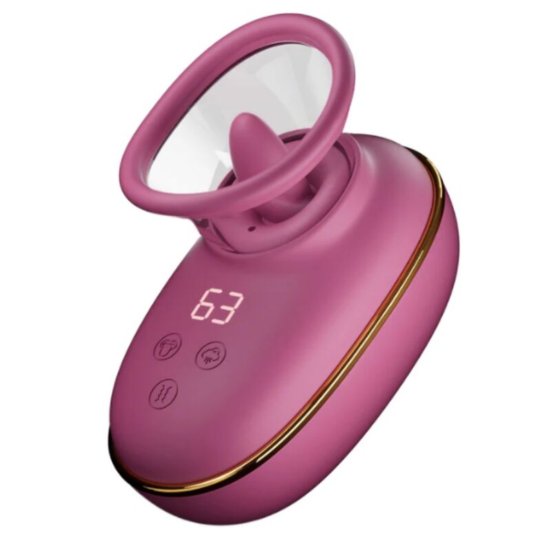 She.E.O-Stimolatore Clitoride con Suzione ed Effetto Licking · Vibratori