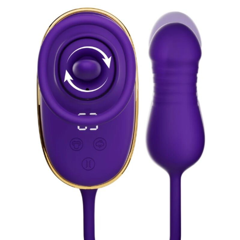 She.E.O-Stimolatore Clitoride Licking con Stimolatore Anale Viola 4 She.E.O-Stimolatore Clitoride Licking con Stimolatore Anale Viola · Giocattoli anali (imaginea 4)