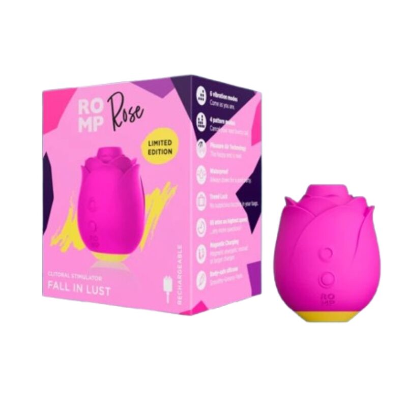 Romp-Rose 2.0 Stimolatore Clitoride Aria Rosa Edizione Limitata · Vibratori (imaginea 7)