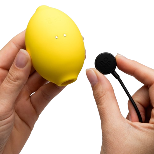 Romp-Limone schiacciare stimolatore clitoride aria Giallo 8 Romp-Limone schiacciare stimolatore clitoride aria Giallo · Vibratori (imaginea 8)