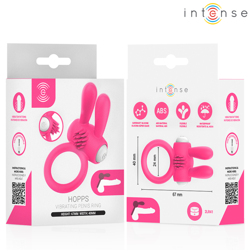 Intense-Hopps Anello Vibratore per Pene e Clitoride 23 Intense-Hopps Anello Vibratore per Pene e Clitoride · Anelli & Guaine per pene (imaginea 5)