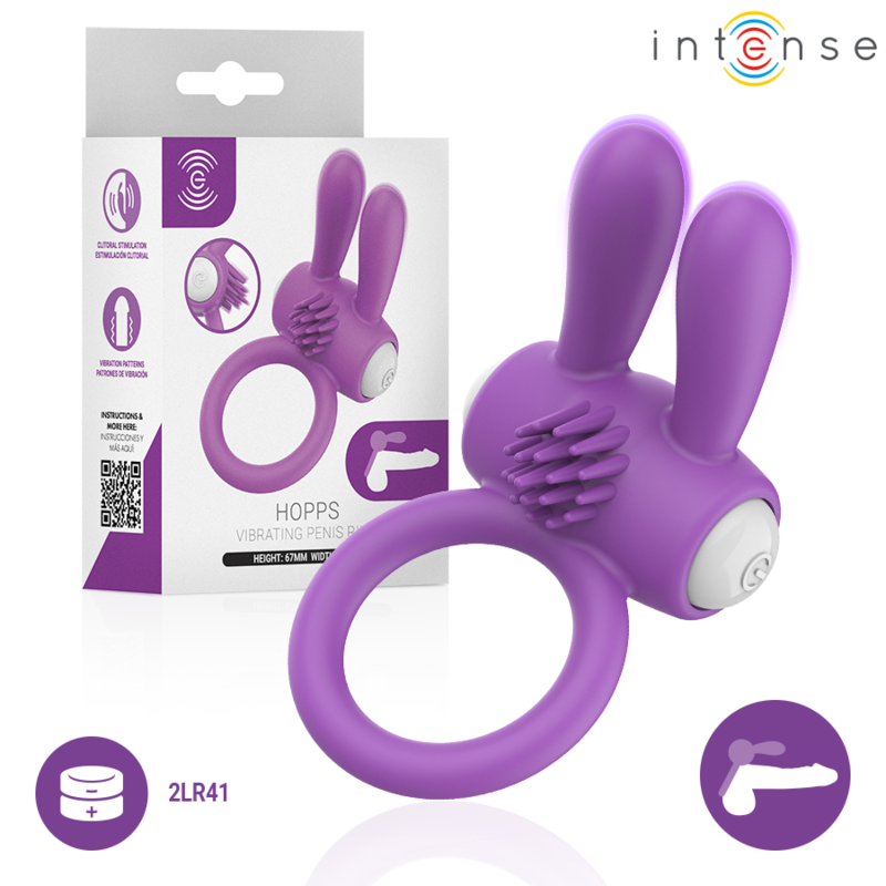 Intense-Hopps Anello Vibratore per Pene e Clitoride 24 Intense-Hopps Anello Vibratore per Pene e Clitoride · Anelli & Guaine per pene (imaginea 6)