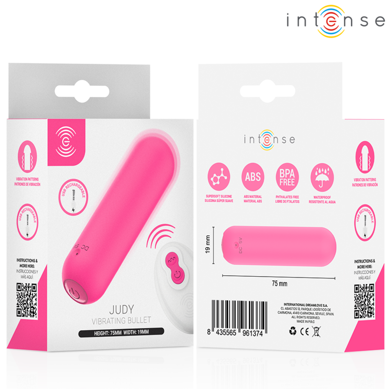 Intense-Judy Bullet Vibratore Ricaricabile con Telecomando 29 Intense-Judy Bullet Vibratore Ricaricabile con Telecomando · Vibratori (imaginea 9)