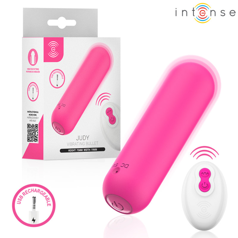 Intense-Judy Bullet Vibratore Ricaricabile con Telecomando 27 Intense-Judy Bullet Vibratore Ricaricabile con Telecomando · Vibratori (imaginea 7)