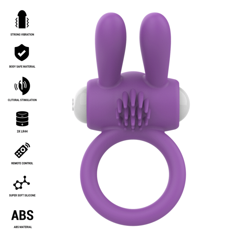 Intense-Hopps Anello Vibratore per Pene e Clitoride 25 Intense-Hopps Anello Vibratore per Pene e Clitoride · Anelli & Guaine per pene (imaginea 7)