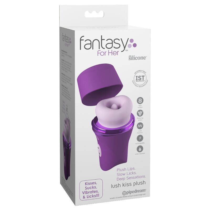 Fantasy For Her-Lush Kiss Stimolatore Clitoride Con Suzione 5 Fantasy For Her-Lush Kiss Stimolatore Clitoride Con Suzione — PIPEDREAMS · Vibratori (imaginea 5)