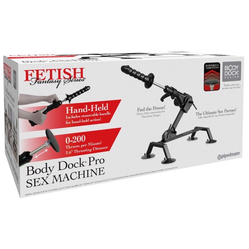 Fetish Fantasy Series-Body Dock Pro Macchina Sessuale — PIPEDREAMS · Accessori BDSM (immagine 5)