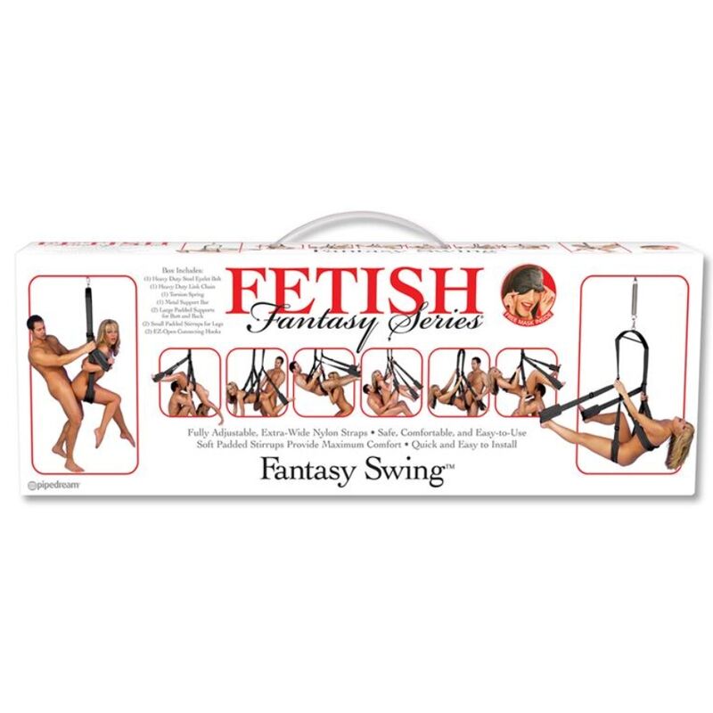 Fetish Fantasy Series-Altalena Sessuale Fantasy Swing Nero 5 Fetish Fantasy Series-Altalena Sessuale Fantasy Swing Nero — PIPEDREAMS · Bondage & Manette (immagine 5)