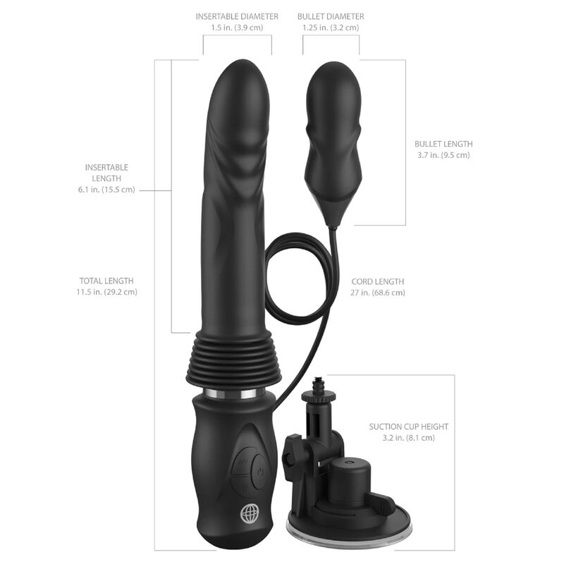 Fetish Fantasy Series-Ultimate Thruster Vibratore Spingere — PIPEDREAMS · Vibratori (immagine 4)