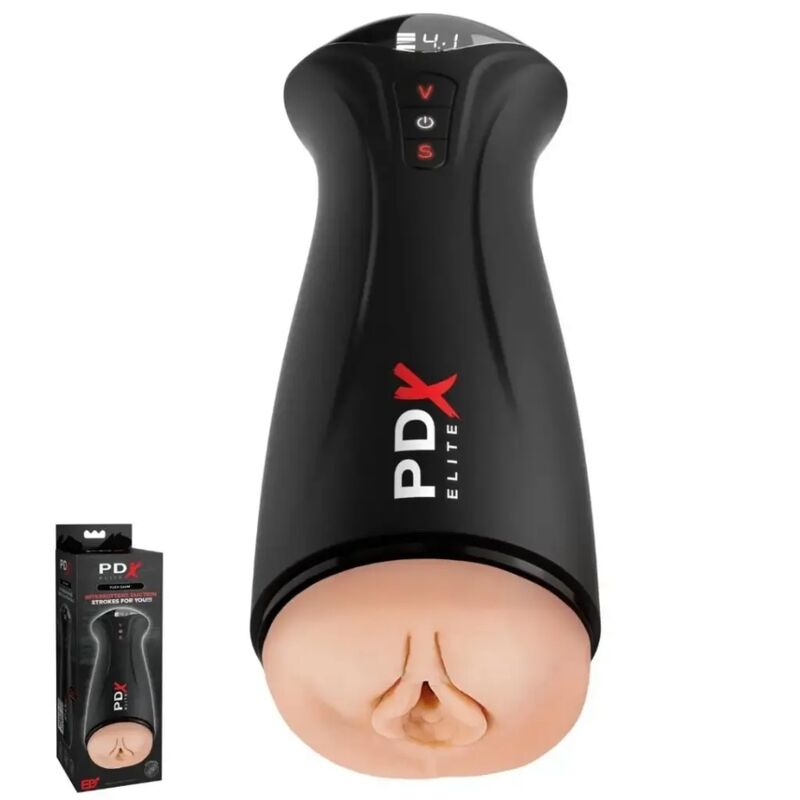 PDX Elite-Fap-Gasm Masturbatore con Suzione e Vibrazione 2 PDX Elite-Fap-Gasm Masturbatore con Suzione e Vibrazione — PIPEDREAMS · Masturbatori (immagine 2)