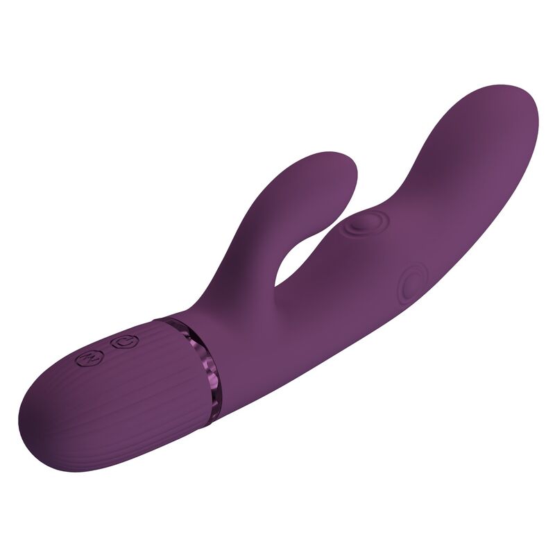 Pretty Love-Zach vibratore coniglio con movimento di spinta Viola · Vibratori (imaginea 5)