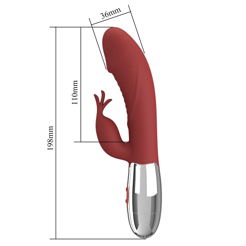 Pretty Love-Rosewood Vibrator Rabbit 30 Funzioni Rosso 5 Pretty Love-Rosewood Vibrator Rabbit 30 Funzioni Rosso · Vibratori (imaginea 5)
