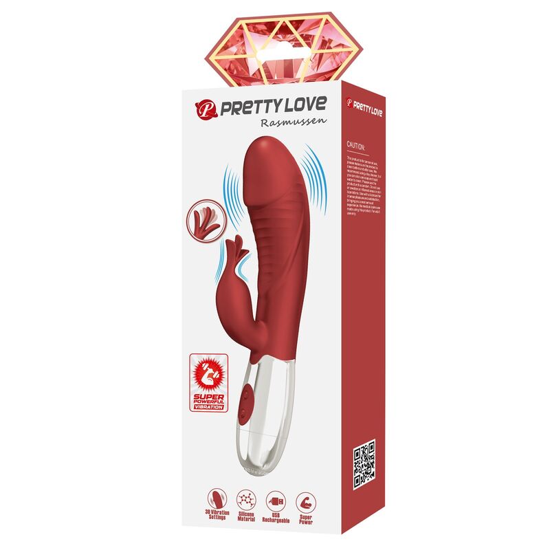 Pretty Love-Rosewood Vibrator Rabbit 30 Funzioni Rosso 10 Pretty Love-Rosewood Vibrator Rabbit 30 Funzioni Rosso · Vibratori (imaginea 10)