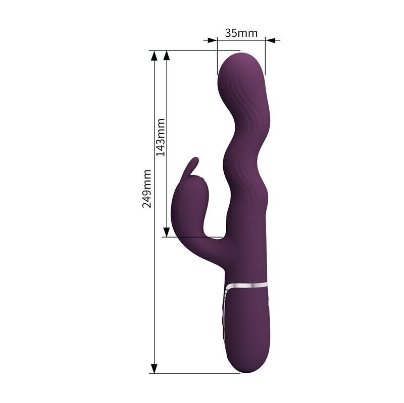 Pretty Love-Loursen vibratore coniglio con spinta Viola 2 Pretty Love-Loursen vibratore coniglio con spinta Viola · Vibratori (imaginea 2)