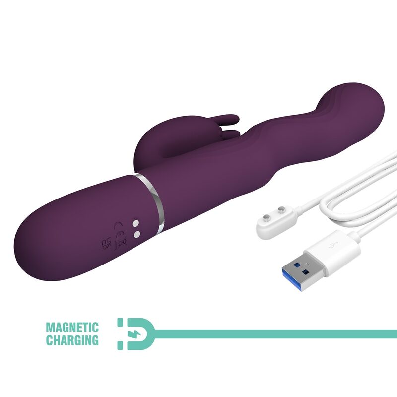 Pretty Love-Loursen vibratore coniglio con spinta Viola 8 Pretty Love-Loursen vibratore coniglio con spinta Viola · Vibratori (imaginea 8)