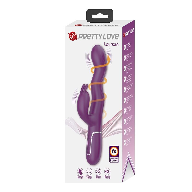 Pretty Love-Loursen vibratore coniglio con spinta Viola 4 Pretty Love-Loursen vibratore coniglio con spinta Viola · Vibratori (imaginea 4)
