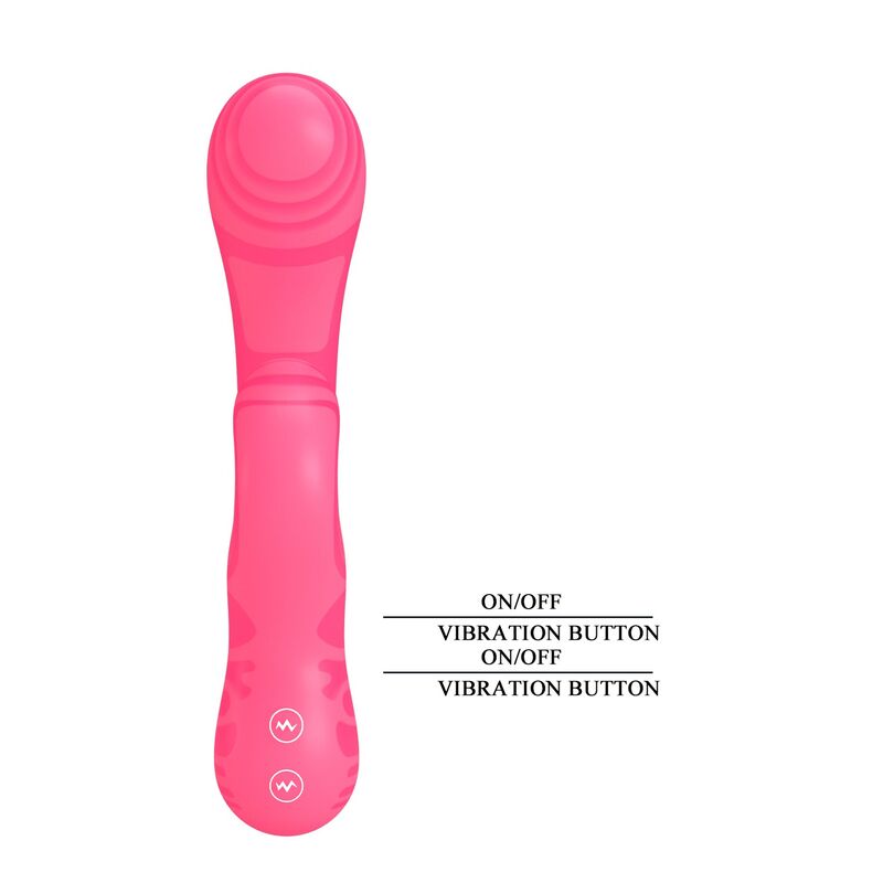Pretty Love-Verity Massager Doppio Ricaricabile Rosa · Vibratori (immagine 6)