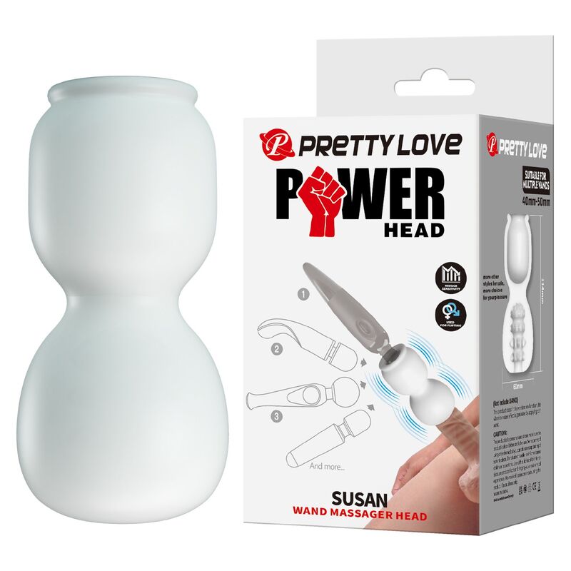 Pretty Love-Susan Cap Accessorio per massaggiatore Wand 6,5 cm