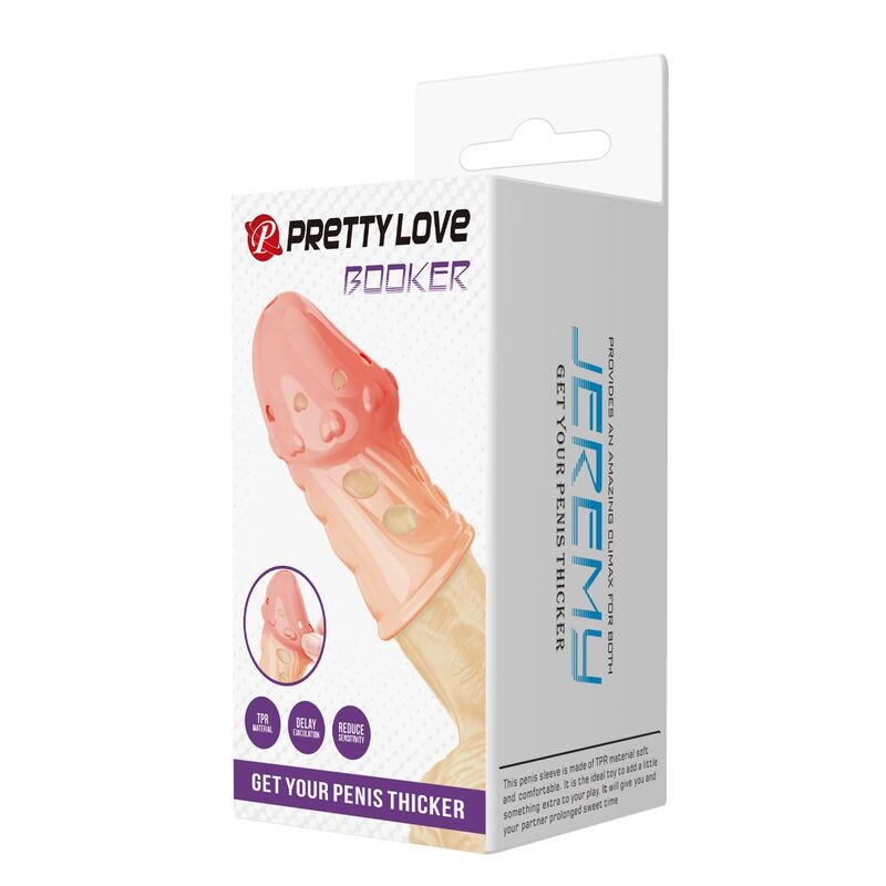 Pretty Love-Socker Guaina Textured per Pene Naturale 7 Pretty Love-Socker Guaina Textured per Pene Naturale · Anelli & Guaine per pene (imaginea 7)