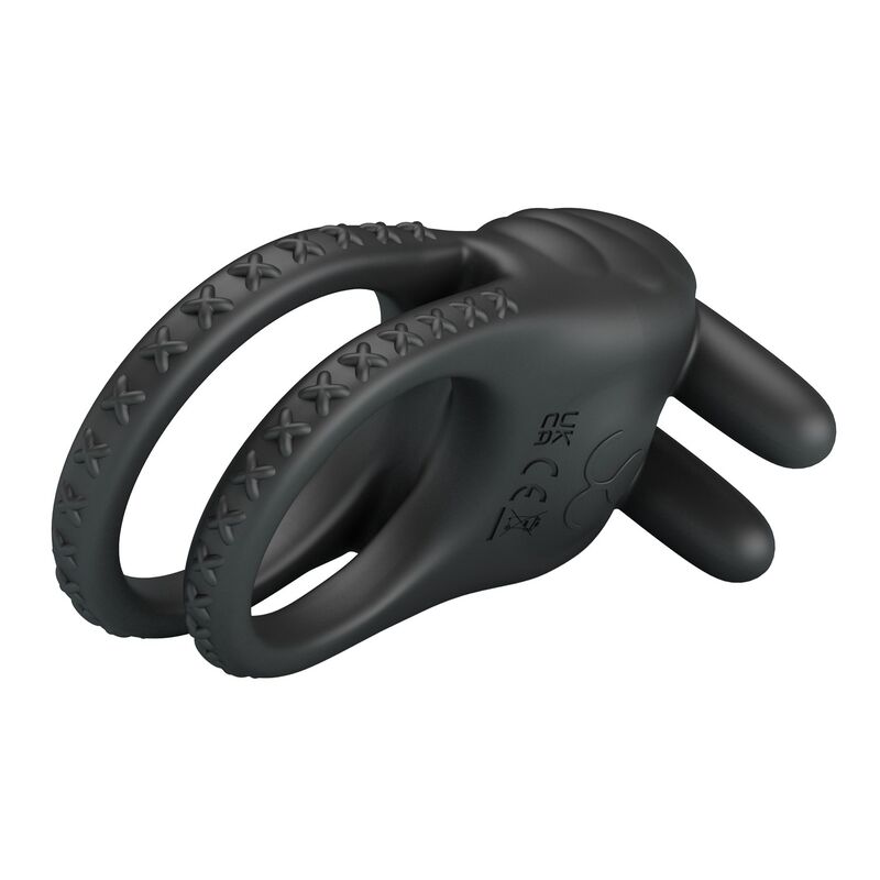 Pretty Love-Sini Anello Vibratore per Pene 10 Funzioni Nero · Anelli & Guaine per pene (imaginea 4)